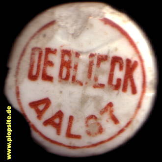 Bügelverschluss aus: Brasserie de Blieck, Aalst, Alost, Oilsjt, Belgien