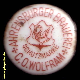 Bügelverschluss aus: Brauerei C.O. Wolfram  , Ahrensburg, Deutschland