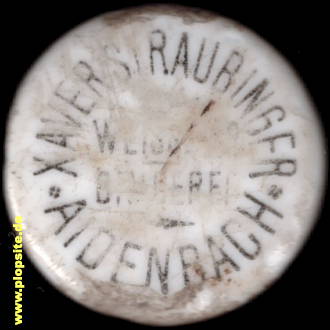 Bügelverschluss aus: Weißbierbrauerei Xaver Straubinger, Aidenbach, Deutschland