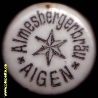 Bügelverschluss aus: Brauerei Heinrich Almesberger, Aigen / Mühlkreis, Österreich