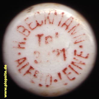 B�ügelverschluss aus: Alfeld / Leine, H. Beckmann,  DE, unbekannt, Deutschland