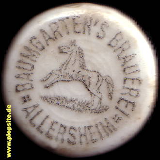 Bügelverschluss aus: Baumgarten's Brauerei, Holzminden - Allersheim, Deutschland