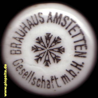 Bügelverschluss aus: Brauhaus Gesellschaft mbH, Amstetten, Österreich
