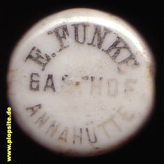 B�ügelverschluss aus: Annahütte, Gasthof Funke,  DE, unbekannt, Deutschland