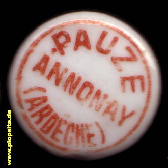 Bügelverschluss aus: Brasserie Pauze, Annonay, Frankreich