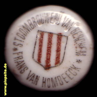 Bügelverschluss aus: Stoombrouwerij van Hombeeck, Antwerpen - Berchem, Anvers, Belgien