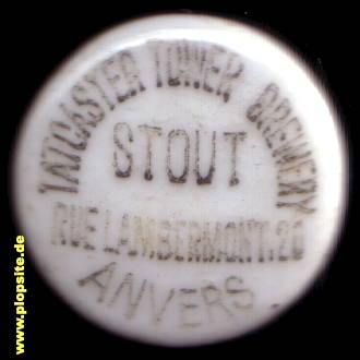 Bügelverschluss aus: Tadcaster Tower Brewery, Stout, Anvers, Antwerpen, Belgien