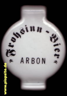 Bügelverschluss aus: Brauerei Frohsinn, Arbon, Schweiz