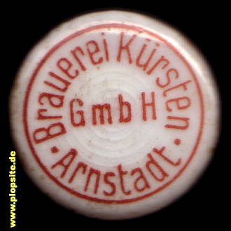 Bügelverschluss aus: Brauerei Kürsten GmbH, Arnstadt, Deutschland