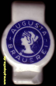 BÜgelverschluss aus: Augusta Brauerei, Augsburg, Deutschland
