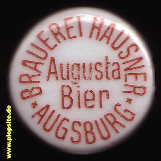 Bügelverschluss aus: Brauerei Hausner Augusta Bier, Augsburg, Deutschland