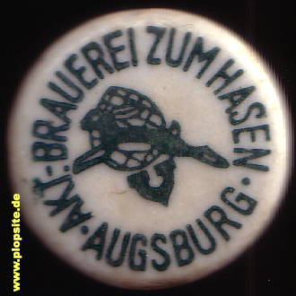 Bügelverschluss aus: Brauerei zum Hasen, Augsburg, Deutschland