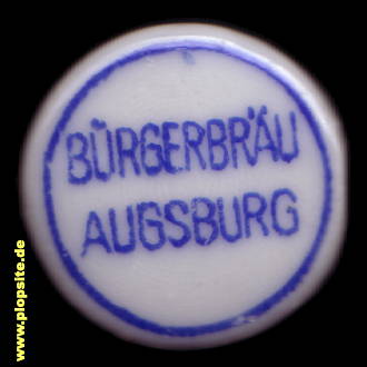 Bügelverschluss aus: Bürgerbräu, Augsburg, Deutschland