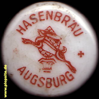 B�ügelverschluss aus: Hasenbräu, Augsburg, Deutschland