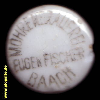 Bügelverschluss aus: Mohrenbrauerei Fischer, Baach, Weinstadt, Deutschland