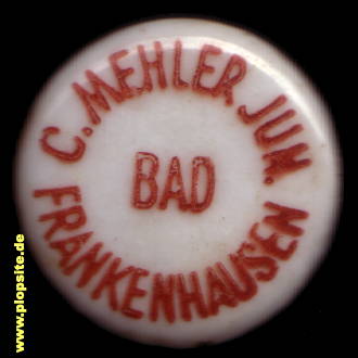 Bügelverschluss aus: Brauerei Gebrüder Mehler, Bad Frankenhausen, Bad Frankenhausen/Kyffhäuser, Deutschland