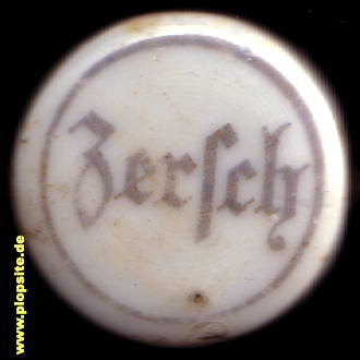 BÜgelverschluss aus: Fürstliche Brauerei, R. Zersch, Bad Köstritz, Deutschland