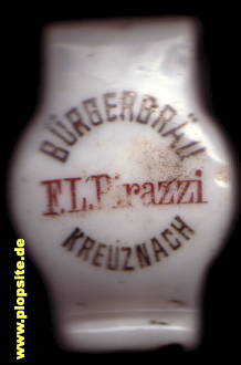 Bügelverschluss aus: Brauerei zum Bürgerbräu Friedrich Ludwig Pirazzi, Bad Kreuznach, Deutschland