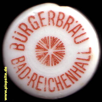 Bügelverschluss aus: Bürgerbräu, Bad Reichenhall, Deutschland