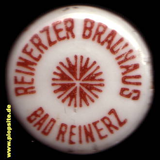 Bügelverschluss aus: Reinerzer Brauhaus, O. Rübartsch, Bad Reinerz, Duszniki-Zdrój, Polen