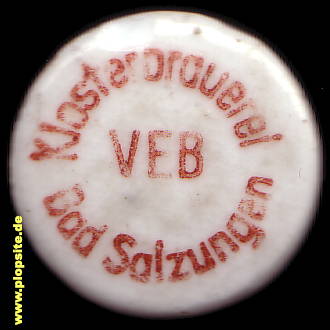 Bügelverschluss aus: Klosterbrauerei VEB (K), Bad Salzungen, Deutschland