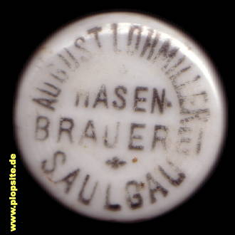 Bügelverschluss aus: Hasen Brauerei Lohmiller, Bad Saulgau, Deutschland