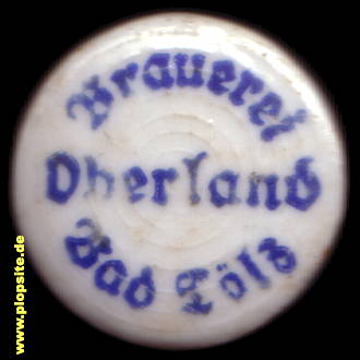 Bügelverschluss aus: Brauerei Oberland  , Bad Tölz, Deutschland