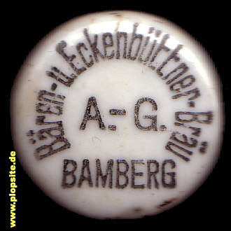 Bügelverschluss aus: Bären & Eckenbüttner Bräu AG, Bamberg, Deutschland
