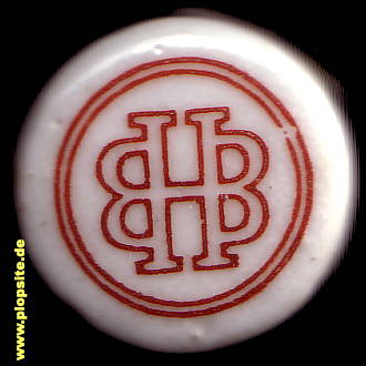 Picture of a ceramic Hutter stopper from: Hofbräu Bamberg, Bamberg, Germany