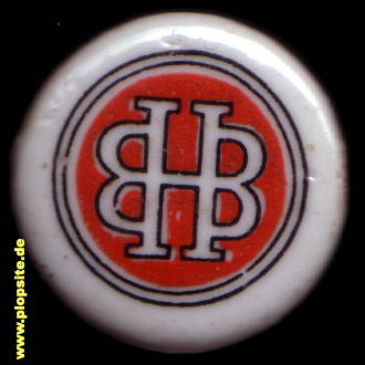 Picture of a ceramic Hutter stopper from: Hofbräu Bamberg  , Bamberg, Germany