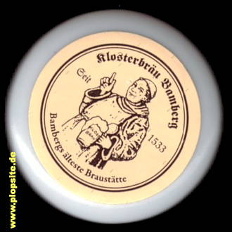 Picture of a ceramic Hutter stopper from: Klosterbräu, Bamberg, Germany