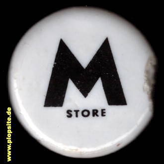 Bügelverschluss aus: Cervezas Moritz S.A., M Store, Barcelona, Spanien