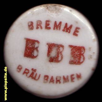 Bügelverschluss aus: Bremme Bräu, Barmen, Wuppertal, Deutschland