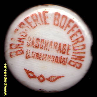 Bügelverschluss aus: Brasserie Bofferding, Bascharage, Nidderkäerjeng, Niederkerschen, Luxemburg