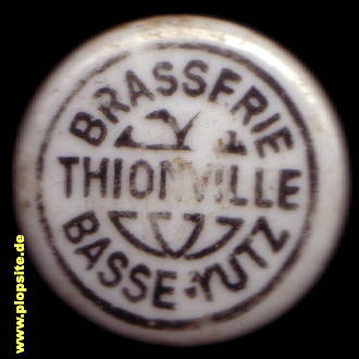 Bügelverschluss aus: Brasserie de Thionville, Basse - Yutz, Jeutz, Jäitz, Frankreich