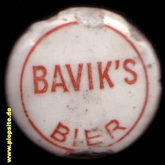 Bügelverschluss aus: Brouwerij Bavik, Bavikhove, Harelbeke, Belgien