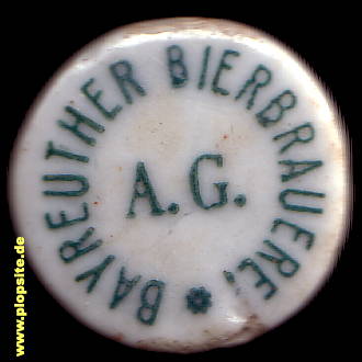 Bügelverschluss aus: Bierbrauerei AG, Bayreuth, Deutschland