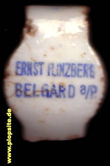 Bügelverschluss aus: Bürgerliches Brauhaus Belgard a/Persanthe, Ernst Flinsberg, Belgard, Białogard, Polen