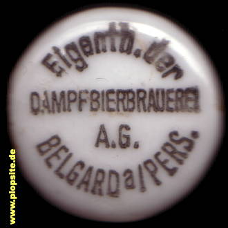 Bügelverschluss aus: Dampfbierbrauerei AG, vormals Noeske & Kittelmann, 