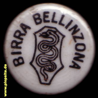 Picture of a ceramic Hutter stopper from: Birra, Bellinzona, Switzerland