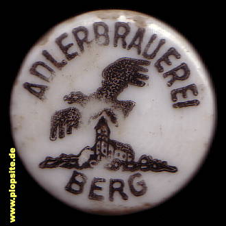 BÜgelverschluss aus: Adlerbrauerei Berg, Ehingen / Donau - Berg, Deutschland