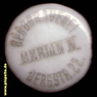 Bügelverschluss aus: Bergbrauerei Gebrüder Josty, Mitte, Deutschland