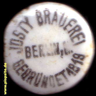 Bügelverschluss aus: Bergbrauerei Gebrüder Josty, Mitte, Deutschland