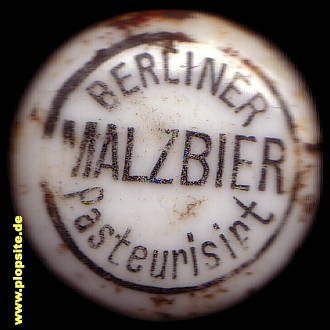 Obraz porcelany z: Malzbier, Böhm'sche Malzbierbrauerei, Wedding, Mitte, Niemcy