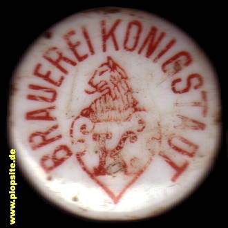 Picture of a ceramic Hutter stopper from: Brauerei Königstadt, Prenzlauer Berg, Pankow, Germany