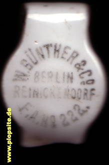 B�ügelverschluss aus: Berlin Reinickendorf, W Günther & Co.,  DE, unbekannt, Deutschland