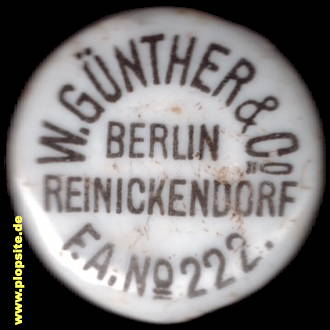 Bügelverschluss aus: W. Günther & Co, Reinickendorf, Deutschland