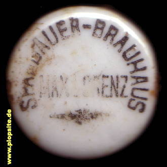 Bügelverschluss aus: Brauhaus Lorenz, Spandau, Deutschland