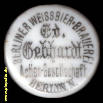 B�ügelverschluss aus: Weißbier Brauerei Gebhardt, Berlin, Deutschland