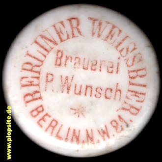 B�ügelverschluss aus: Weißbier Brauerei, Wunsch, Berlin, Deutschland